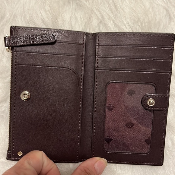 Kate spade pebbled leather crossbody & Leila small slim bifold wallet - Picture 9 of 11